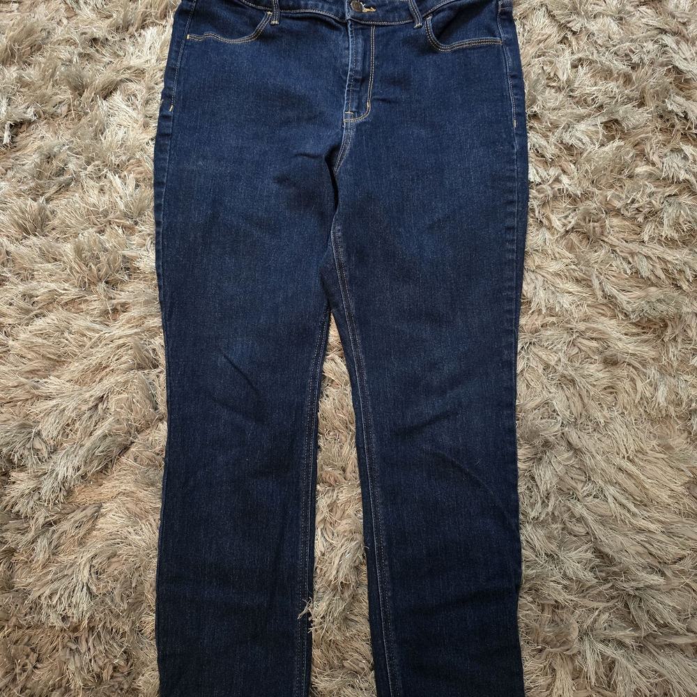 Old Navy Dark Blue Women's Skinny Jeans SIZE 14 short Like brand NEW